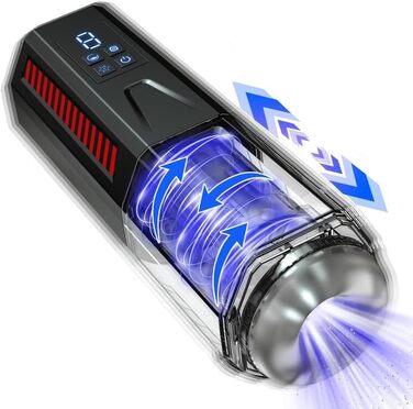 Портативний автоматичний тренажер для чоловіків: кілька частот, просте керування