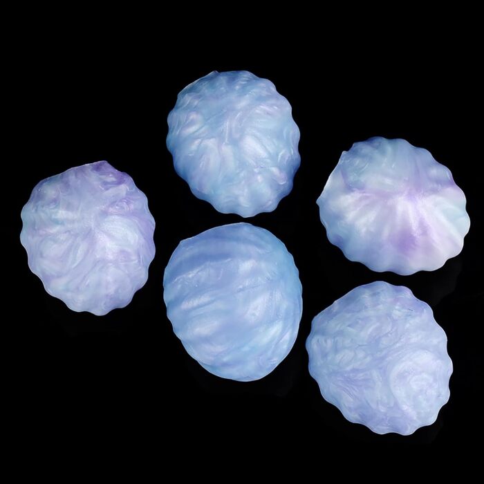 Анальні кульки з рідкого платиновиго силікону HXLXW для стимуляції G-точки та розширення анусу (3 шт.)