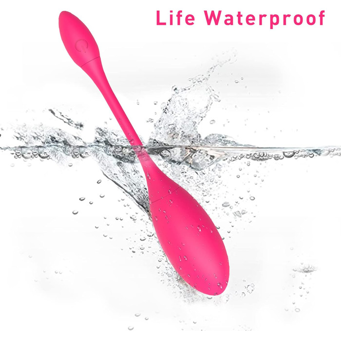 Вібратор для чоловіків та жінок з керуванням через додаток, стимулятор простати, силікон, 3 режими струму та 10 вібраційних режимів