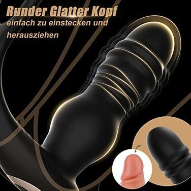 Анальні вібратори для чоловіків: дildo-вібратор, анальний плагін з 7 функцій, стимуляція простати, кільце для пеніса. Іграшки для пар.