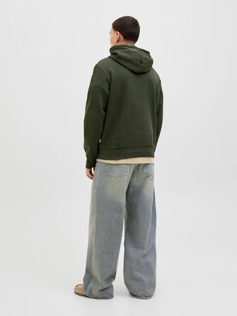 Чоловічий худі з капюшоном Jack & Jones з логотипом, розмір L