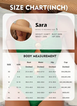 БІКІНІ Beteller 2-частинний з металевим кільцем, висока талія, структурований, 2025, літо, тренд, купальники (XL, темно-зелений)