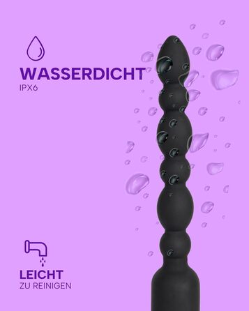 Анальний вібратор MySecretCase Analplug з пультом, 10 режимів, USB-зарядка, для чоловіків та жінок - розширювач для анального задоволення