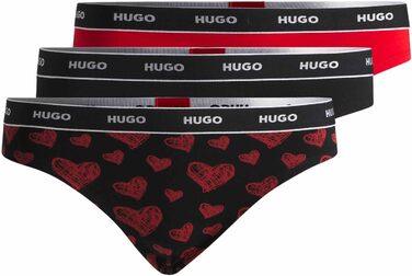 Сліп-штанги HUGO для жінок, сліп-трусики, сліп-білизна, фіолетовий колір, розмір S