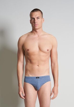 Труси чоловічі Götzburg без шва, бавовна, 10 шт. в упаковці, чорний та блакитний мікс (L)