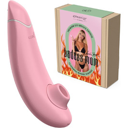 Womanizer Premium: вібратор для жінок, стимулятор клітора, преміум-якість, чорний (Bonnie Strange Eco)