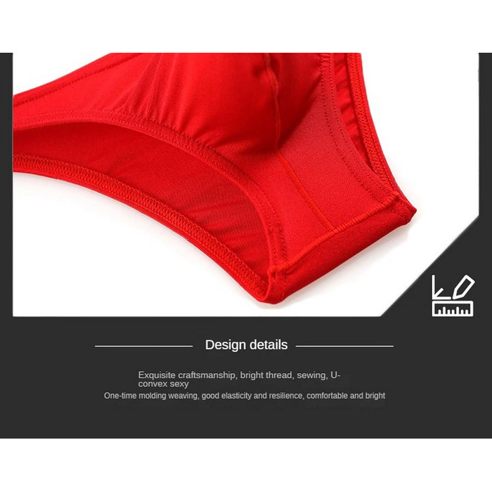 Танга чоловічі Faringoto, сірі, низька посадка (L)