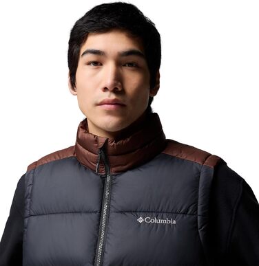 Чоловічий жилет Columbia Pike Lake (XXL, Tobacco/Black) для риболовлі та активного відпочинку