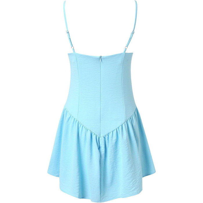 SRZYMJ Сексуальне нічне вбрання для жінок - прозора мереживна піжама/сорочка/нічна сорочка з танго (A3-блакитний, L)