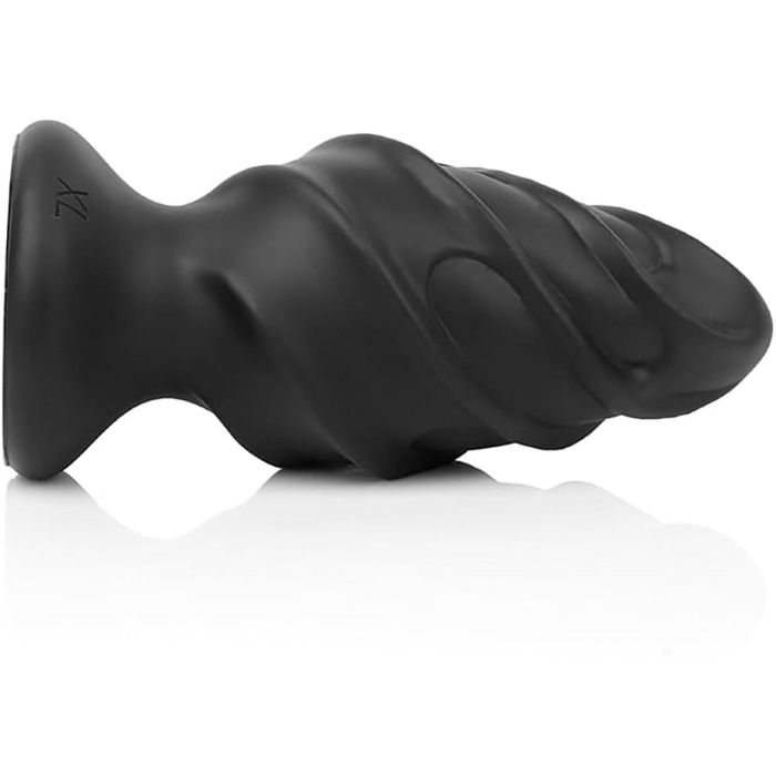 Анальний масажер Jomyu з чашею для смугастих стимуляцій - силікон, з ниткою, для чоловіків та жінок