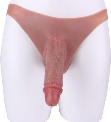 Дільдо з пенісоподібною насадкою та петлею для Strapon - для пар, жінок та чоловіків. Дільдо-сліп з подовжувачем пеніса