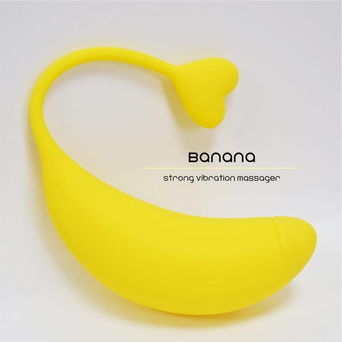 Вібруюче яйце-банан: пульсуючий масажер для дорослих з дистанційним керуванням