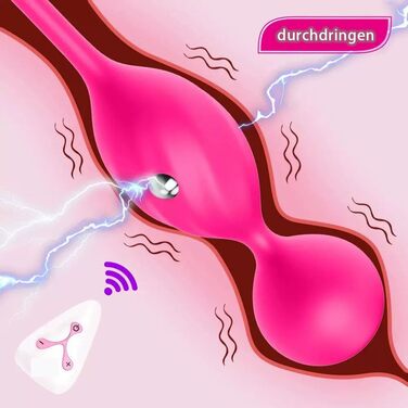 Електричний масажер для вагіни з силікону з пультом дистанційного керування, 12 режимів вібрації, тренувальний пристрій для жінок