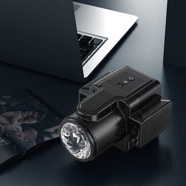 Електричний мастурбатор для чоловіків з 7 телескопічними та обертовими функціями, 7 режимів вібрації, компактний мастурбатор для соло-ігри