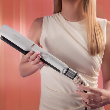 Випрямляч для волосся з функцією обдуву Cecotec Air Lisse Champagne: 3 режими роботи, 3 рівні температури (100-230°C), іонізація, колір шампань