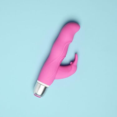 Вібратор для жінок Belladot Barbro Rabbit з вібрацією G-точки, 7 режимів, рожевий