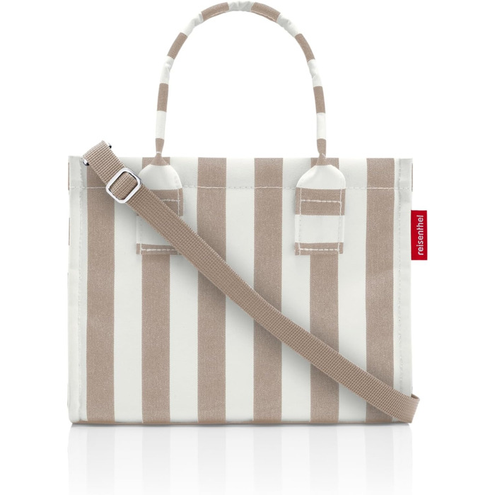 Жіноча сумка-кросбоді reisenthel daily shopper XS прямокутна, колір Summerstripes Coffee