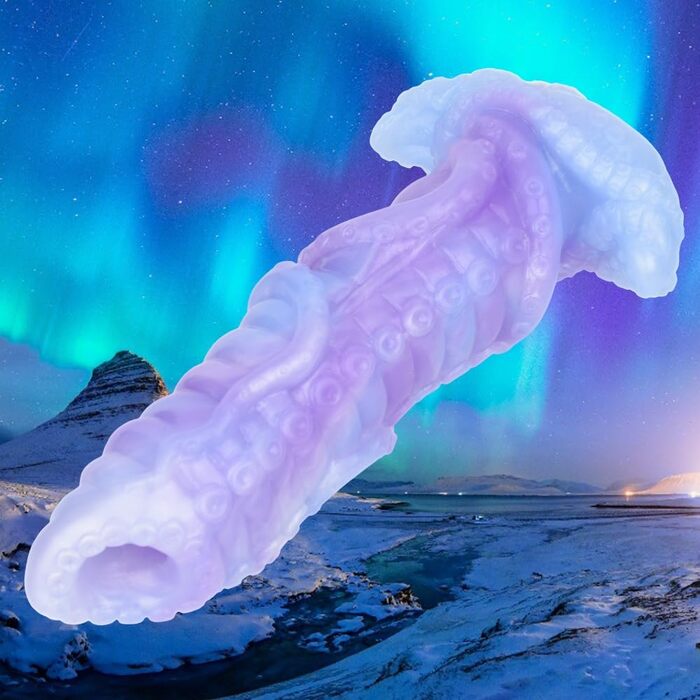 Анальний вібратор Jixaxe Monster Ovipositor з 5 силіконових яєць, стимулятор G-spot, анальний плагін, іграшки для дорослих, фіолетовий