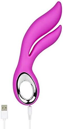 EIS Rabbit 'Flower Power' - силіконовий браслет-напульсник, фіолетовий, водонепроникний, з акумулятором