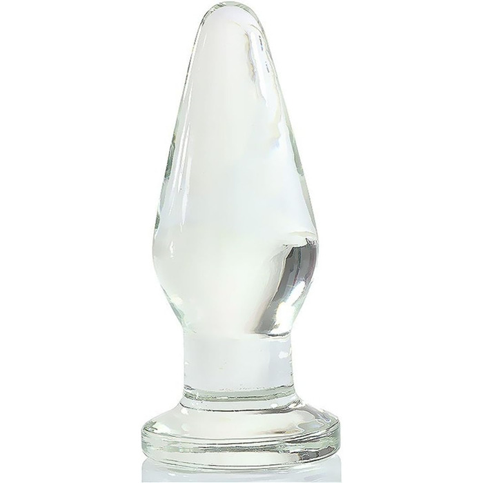 Скляний дилдо для анусу OnundOn - великий розмір 19.3 x 7.2 см