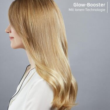 Фен для волосся Rowenta x Karl Lagerfeld K/Pro Stylist CV888L з іонізацією, професійний, чорний/рожеве золото