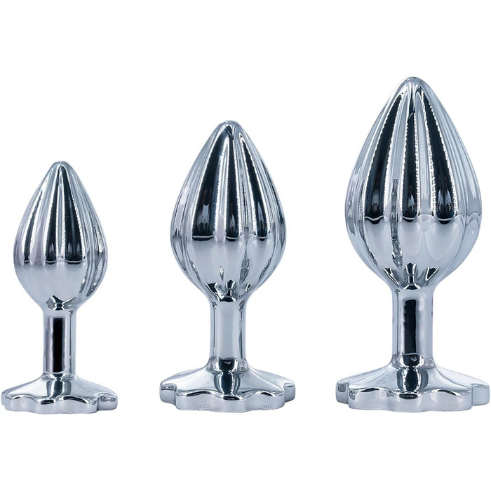 Анальний вібратор Linman з алмазною підставкою для стимуляції (для жінок та чоловіків)