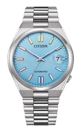 Чоловічий автоматичний годинник Citizen Tsuyosa Analog (Колір: Небесно-блакитний)