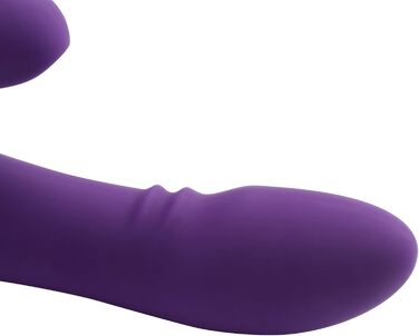 Вібратор AMORELIE Joy – Кролик для жінок | Водостійкий, перезаряджуваний, силікон, ABS, фіолетовий
