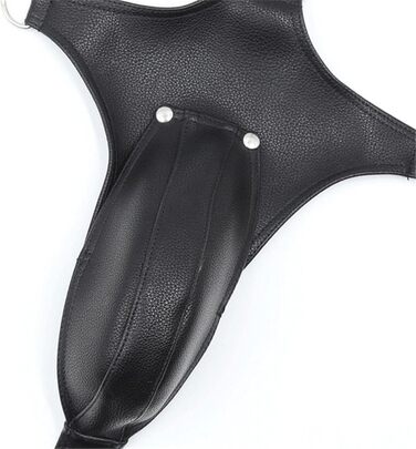 Штани з еластичною шкіряною вставкою для чоловіків, сексуальний стиль, костюми для стрип-танцю, обтислі штани, комбінезон