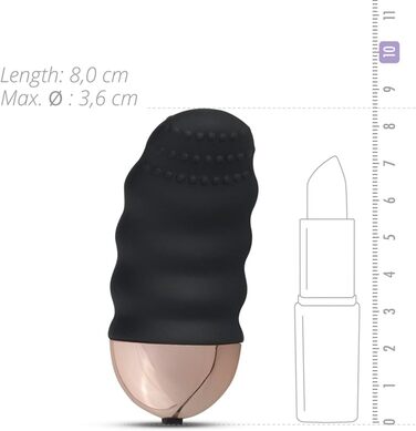 Teazers Вібруюче яйце з пультом дистанційного керування (текстуроване)