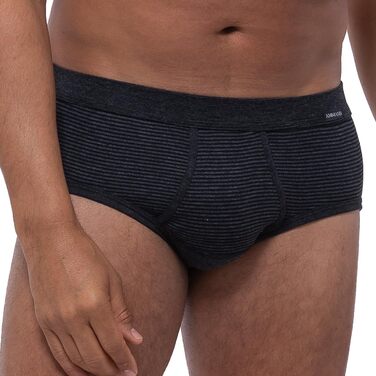 Чоловічі джинси Ammann 3er Pack - спортивні труси Ammann Sport Sip з м'яким поясом та виходом для трусиків, розмір 5-12, кольори: Темно-сірий та Антрацит (5XL)