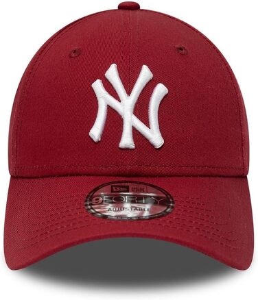 Кепка New Era New York Yankees League Essential 9forty Snapback, червона, універсальний розмір