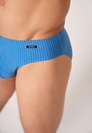 Шкарпетки чоловічі Skiny Sip (2 пари) (M, Sonicblue Stripes Selection)