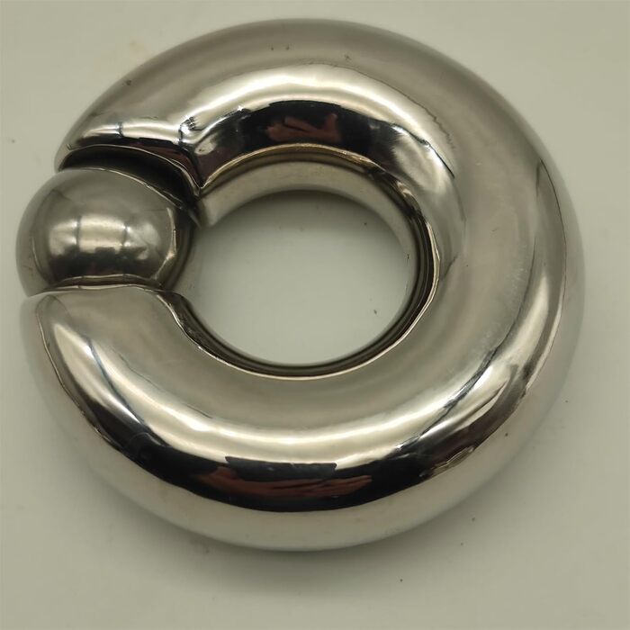 Важкий кільцевий натягувач для яєчок (Hodensack) з нержавіючої сталі - CBT, для чоловіків