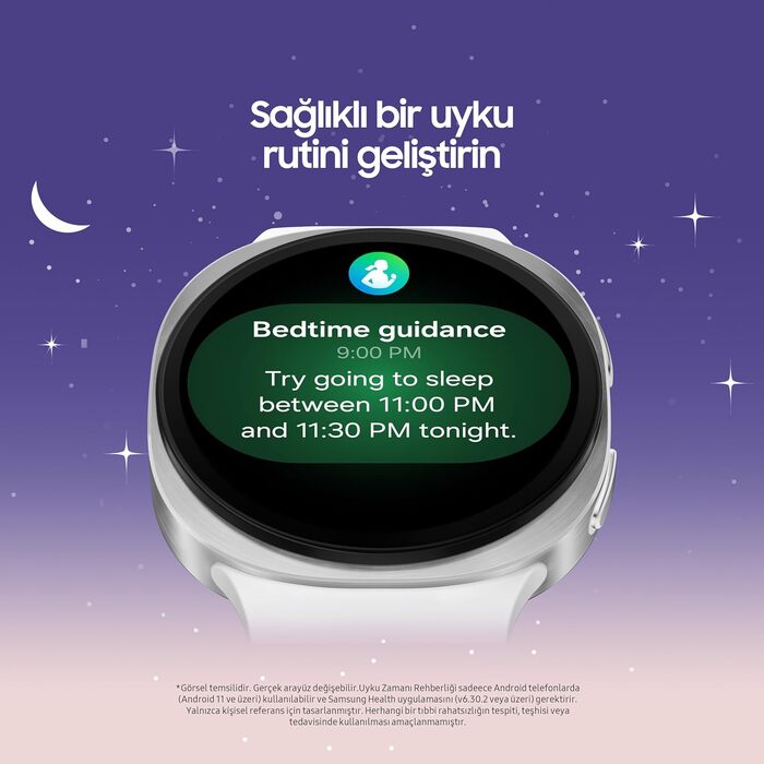 Смарт-годинник Samsung Galaxy Watch 8 Bluetooth, 44 мм, сріблястий