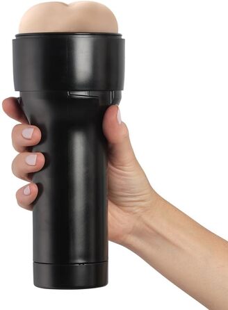 Мастурбатор Kiiroo Feel Stroker Extra Tight для анального сексу, чорний, 22,3x8,5 см