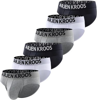 Труси чоловічі Sip Baumwoe (бавовна) 6 шт. (XL, багатоколірні) - Sip