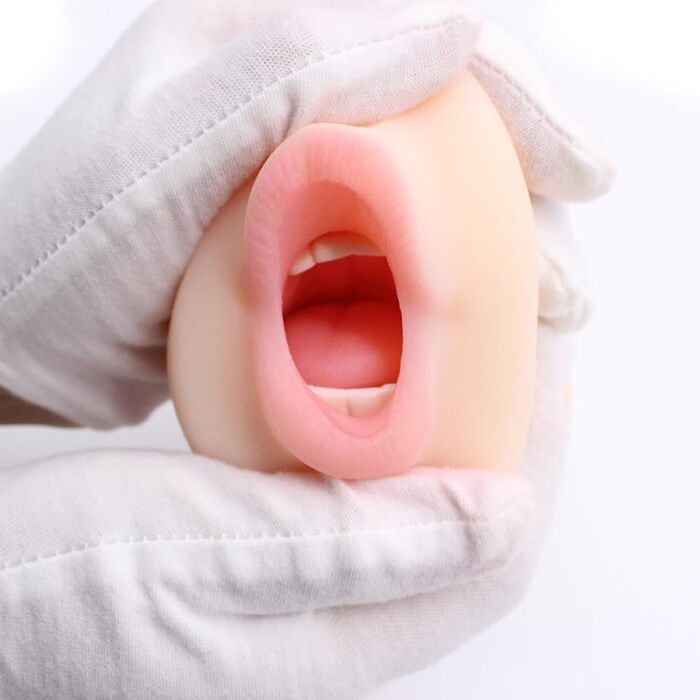 Реалістичний мундштук для мастурбації, Блоуджоб, Мастурбація, Іграшки для сексу, Подвійний канал, Pocket Pussy, 3D Еластичний анальний, Тренажер пеніса, Іграшки для мастурбації для чоловіків