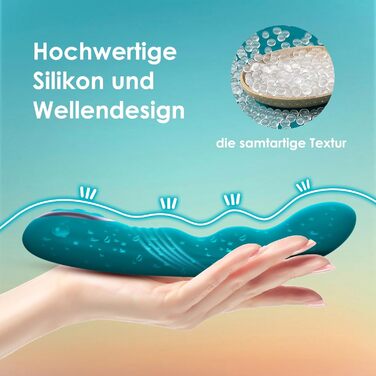 Вібратор для жінок G-точка з 3 режимами ротації та 10 вібраційними режимами, тихий дільдо вібратор, XL