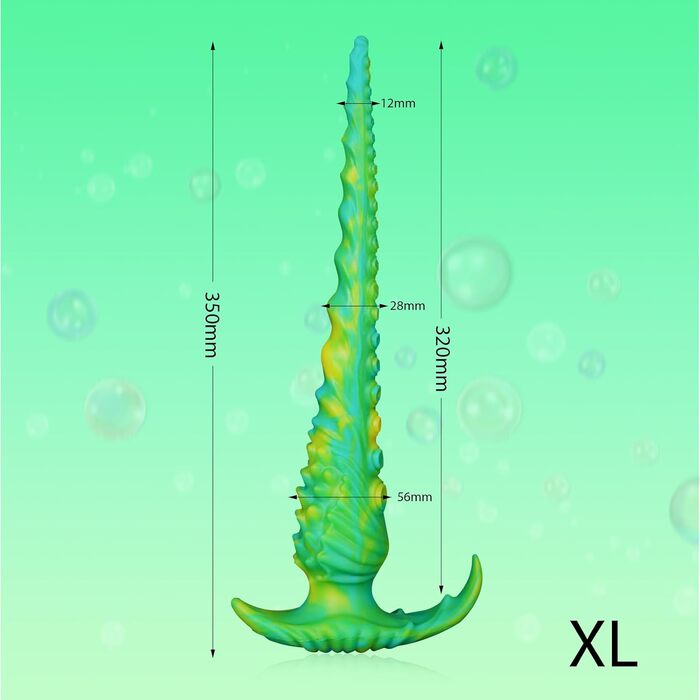 Анальний дилда BDSMJOY Tentakel Monster XL для пар - екстремальна довжина