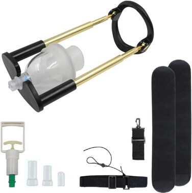 Набір для чоловіків Guspiun: вакуумна помпа для збільшення пеніса та покращення ерекції. Інтимні іграшки для дорослих. SM