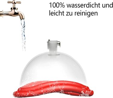 Електричний масажер для клітора з вакуумною помпою, LZMYZ - стимулятор для жінок та пар