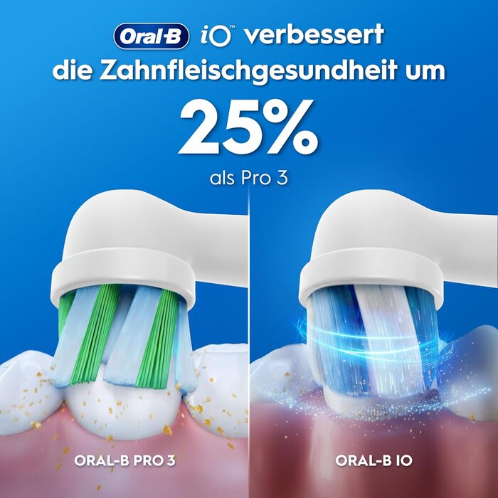 Електрична зубна щітка Oral-B iO Series 2, 3 режими чищення, рожева (Calm Pink) — набір з 1 щіткою та дорожнім футляром для дорослих