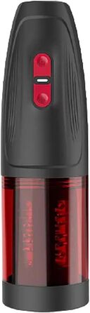 Електричний мастурбатор Seckoe для чоловіків з автоматичним обертанням 360° та телескопічною функцією 35 мм, з ABS+TPE та оглядовим вікном для інтенсивного використання та тренувань