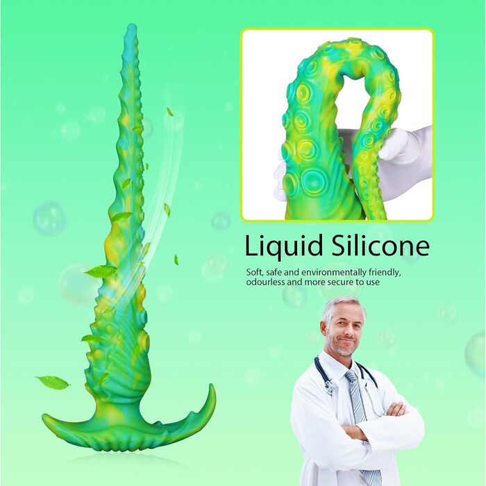 Анальний дилдо BDSMJOY Tentakel Monster XXL для пар - екстремальна сексуальна іграшка