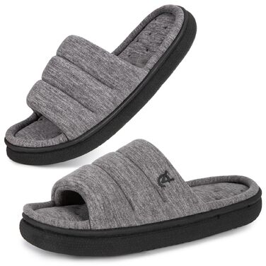 Чоловічі відкриті капці VeraCosy з ефектом пам'яті (Memory Foam), сірі, розмір 42/43 EU