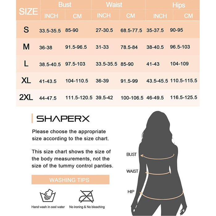 Корсет для схуднення SHAPERX Shapewear для жінок, чорний, моделює фігуру, S