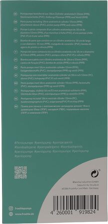 Анатомічна помпа для пеніса Fröhle PP008 Regular-Fit Professional - 1 шт.