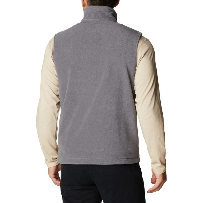 Чоловічий флісовий жилет Columbia Fast Trek Fleece Vest, сірий (City Grey), сезон Осінь-Зима 2024/2025