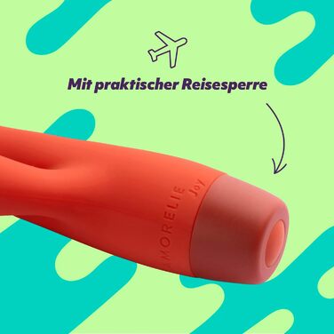 Вібратор AMORELIE Joy – Rabbit для жінок | Водостійкий, перезаряджається, силікон та ABS